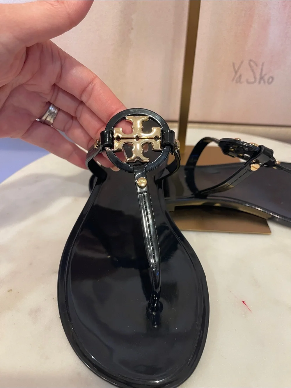 NWT Tory Burch Mini Miller Jelly Sandals - Size 7